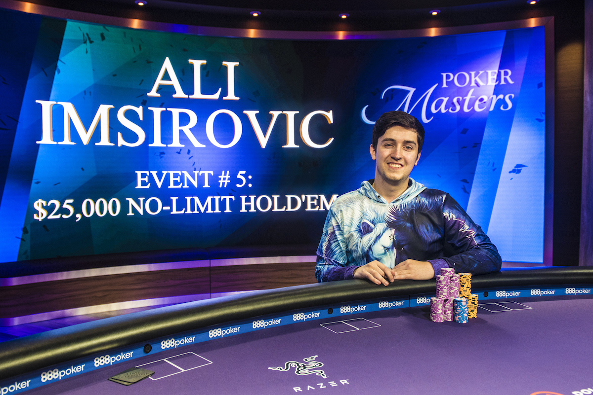 Ali Imsirovic赢得扑克大师赛第五项赛事冠军！
