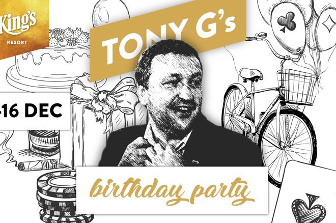 Tony G将在帝王赌场举办个人€200K PLO生日赛！