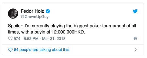 传奇来年宣传片暗示将推出史上最高买入扑克赛！