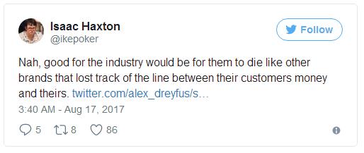 Isaac Haxton推特攻击前经济公司