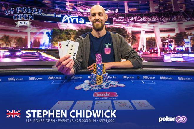 Stephen Chidwick斩获美国扑克公开赛$25,000无限德扑赛冠军