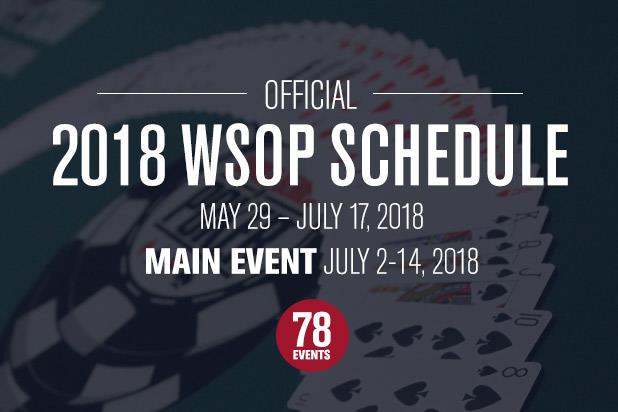 2018 WSOP重要赛事大盘点