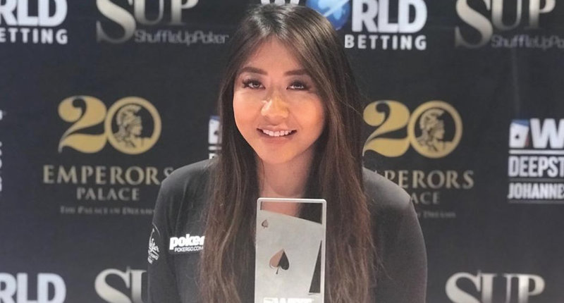 ​Maria Ho赢得WPT巡回赛约翰内斯堡站深筹码锦标赛冠军
