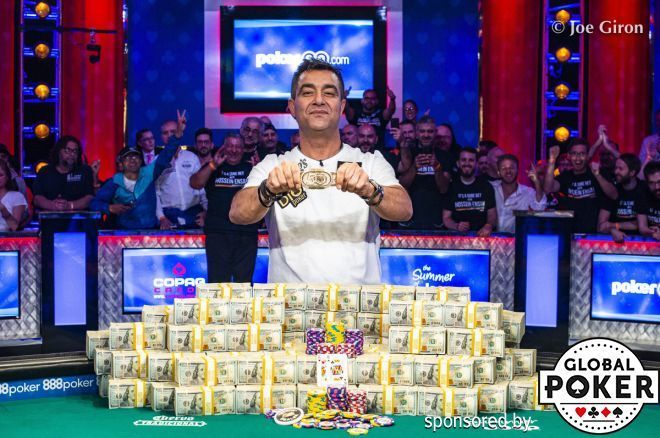 Hossein Ensan Wins the 2019 World Series of Poker Main Event for $10,000,000